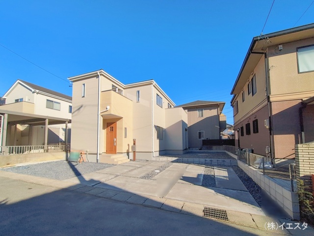 愛知県春日井市神屋町の新築戸建て完成写真 2026年1月8日撮影