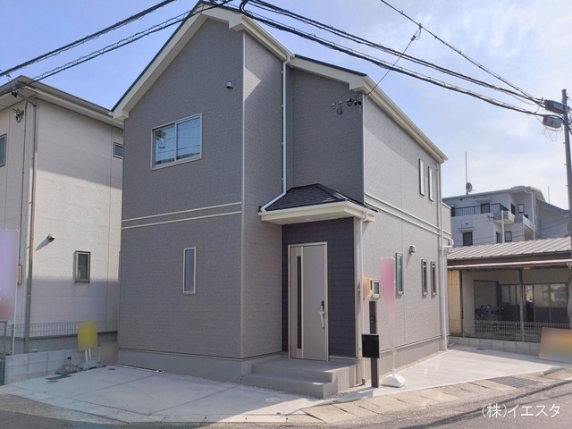 愛知県名古屋市守山区川村町の新築戸建て完成写真 2026年2月23日撮影