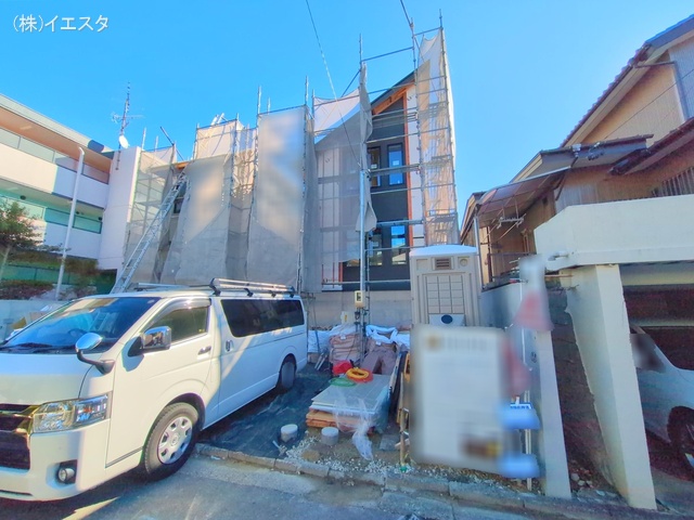 愛知県名古屋市名東区よもぎ台３丁目の新築戸建てシート写真 2025年12月21日撮影