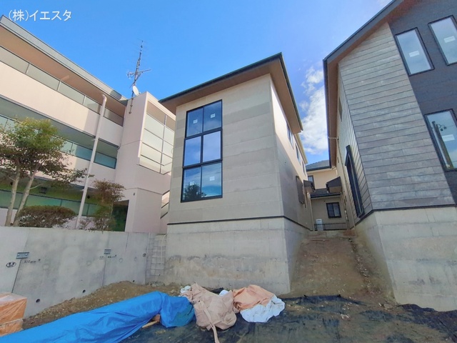 愛知県名古屋市名東区よもぎ台３丁目の新築戸建て外構写真 2026年1月13日撮影