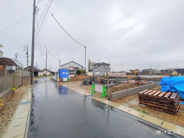 愛知県春日井市熊野町の新築戸建て基礎写真 2025年12月24日撮影