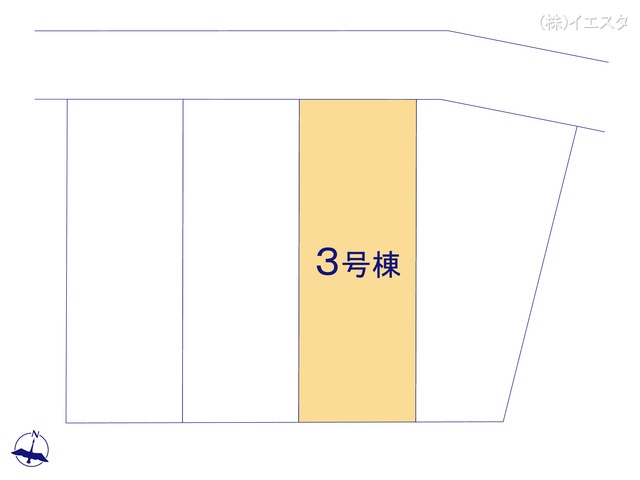愛知県春日井市熊野町の新築戸建て全体区画図 ※図面と異なる場合は現況を優先