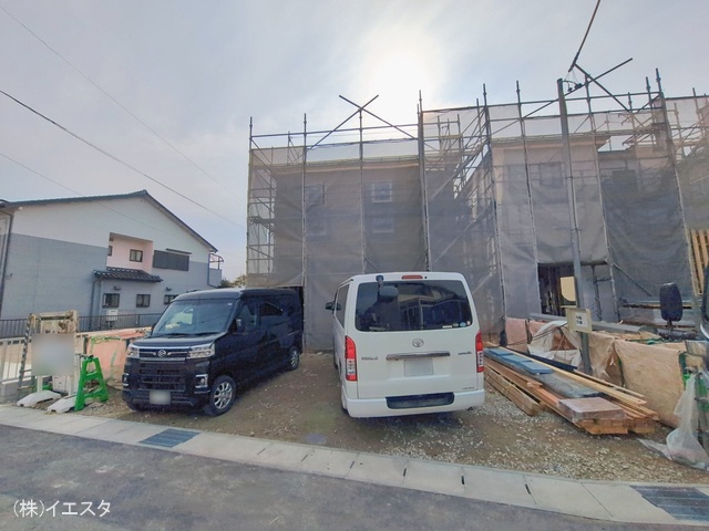 愛知県春日井市熊野町の新築戸建て上棟写真 2026年2月5日撮影