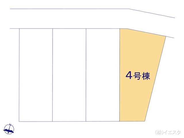 愛知県春日井市熊野町の新築戸建て全体区画図 ※図面と異なる場合は現況を優先