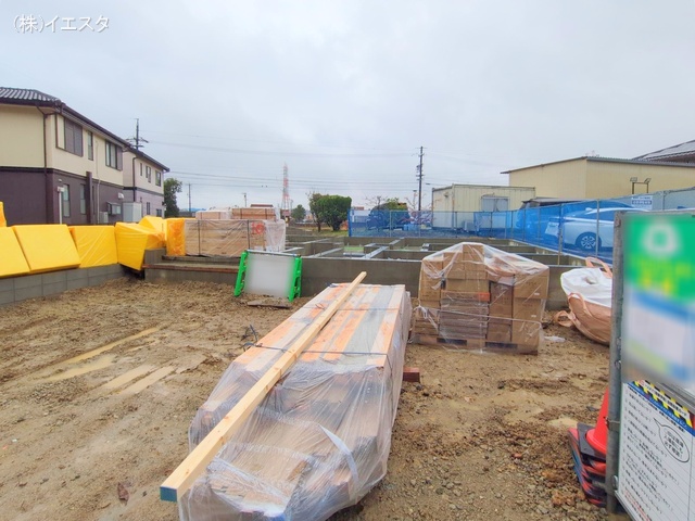 愛知県日進市梅森台１丁目の新築戸建て基礎写真 2025年12月24日撮影