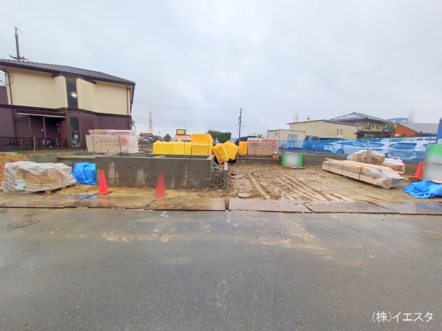 愛知県日進市梅森台１丁目の新築戸建て基礎写真 2025年12月24日撮影