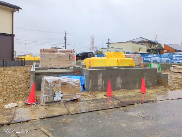 愛知県日進市梅森台1丁目の新築戸建て基礎写真 2025年12月24日撮影