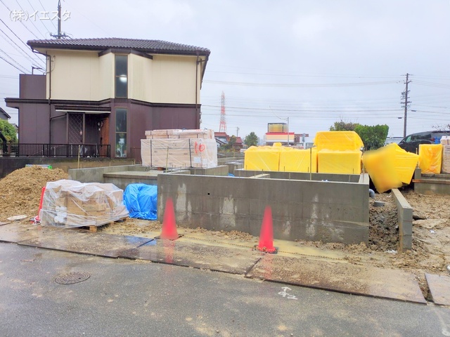 愛知県日進市梅森台1丁目の新築戸建て基礎写真 2025年12月24日撮影