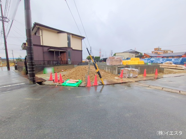 愛知県日進市梅森台1丁目の新築戸建て基礎写真 2025年12月24日撮影