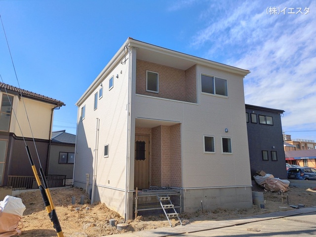 愛知県日進市梅森台１丁目の新築戸建て外構写真 2026年2月17日撮影