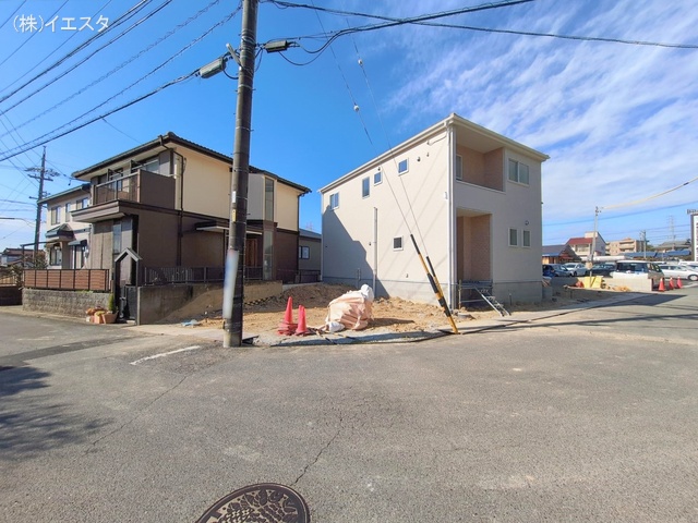 愛知県日進市梅森台１丁目の新築戸建て外構写真 2026年2月17日撮影