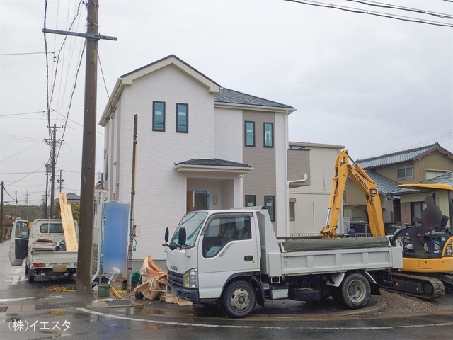 愛知県春日井市上条町９丁目の新築戸建て外構写真 2026年2月24日撮影