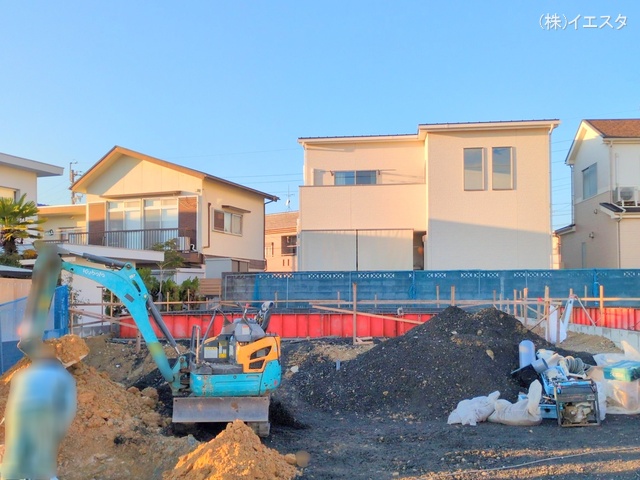 愛知県瀬戸市原山台４丁目の新築戸建て基礎写真 2025年11月24日撮影