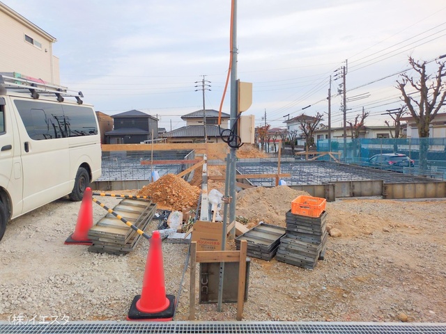 愛知県春日井市高森台７丁目の新築戸建て基礎写真 2025年11月30日撮影