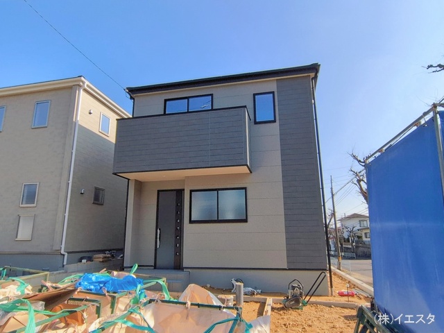 愛知県春日井市高森台７丁目の新築戸建て外構写真 2026年2月11日撮影