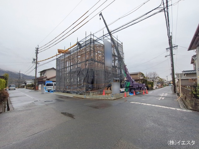 愛知県春日井市高森台６丁目の新築戸建て上棟写真 2026年2月24日撮影