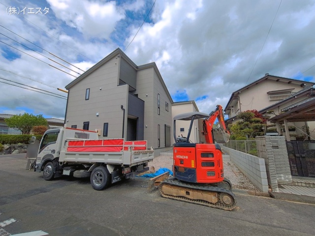 愛知県春日井市高森台６丁目の新築戸建て外構写真 2026年4月26日撮影