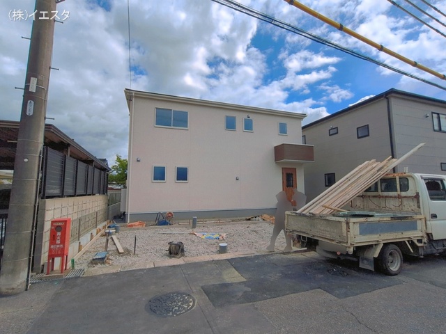 愛知県春日井市高森台６丁目の新築戸建て外構写真 2026年4月26日撮影