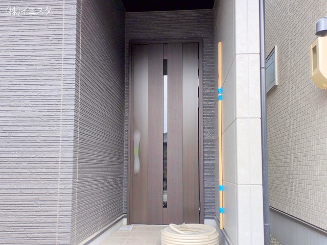 愛知県尾張旭市庄南町１丁目の新築戸建て外構写真 2025年12月2日撮影