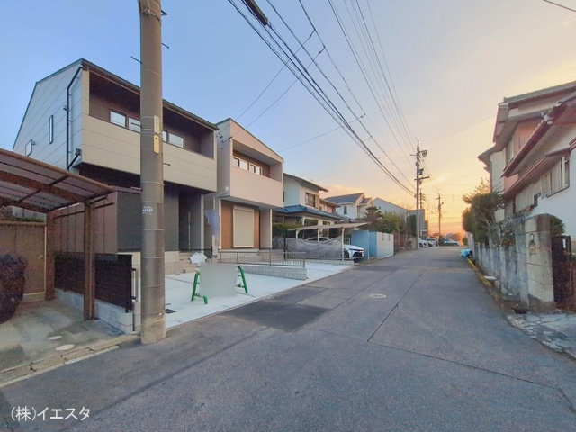 愛知県尾張旭市庄南町１丁目の新築戸建て完成写真 2026年1月12日撮影