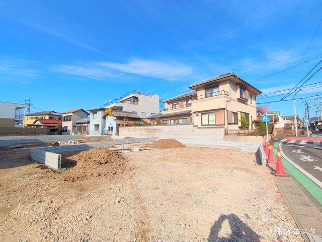愛知県春日井市坂下町２丁目の新築戸建て更地・土地写真 2025年12月9日撮影
