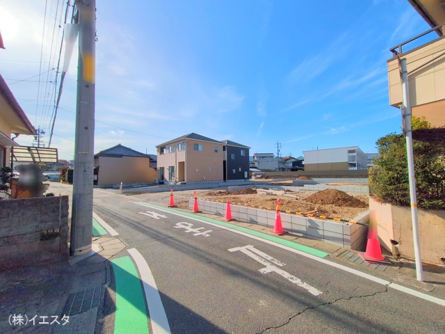 愛知県春日井市坂下町２丁目の新築戸建て更地・土地写真 2025年12月9日撮影