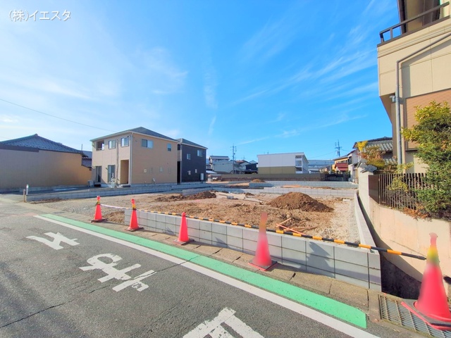 愛知県春日井市坂下町２丁目の新築戸建て更地・土地写真 2025年12月9日撮影