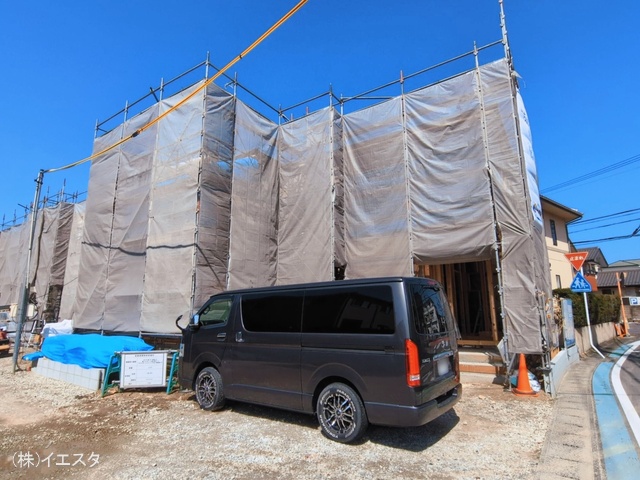 愛知県春日井市坂下町２丁目の新築戸建て上棟写真 2026年3月4日撮影
