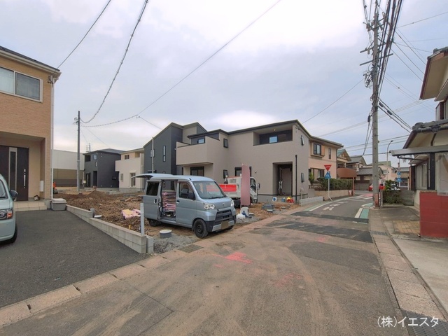 愛知県春日井市坂下町２丁目の新築戸建て外構写真 2026年4月5日撮影