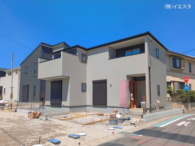 愛知県春日井市坂下町２丁目の新築戸建て外構写真 2026年4月15日撮影