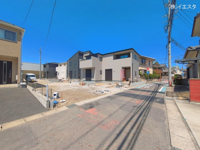 愛知県春日井市坂下町２丁目の新築戸建て外構写真 2026年4月15日撮影