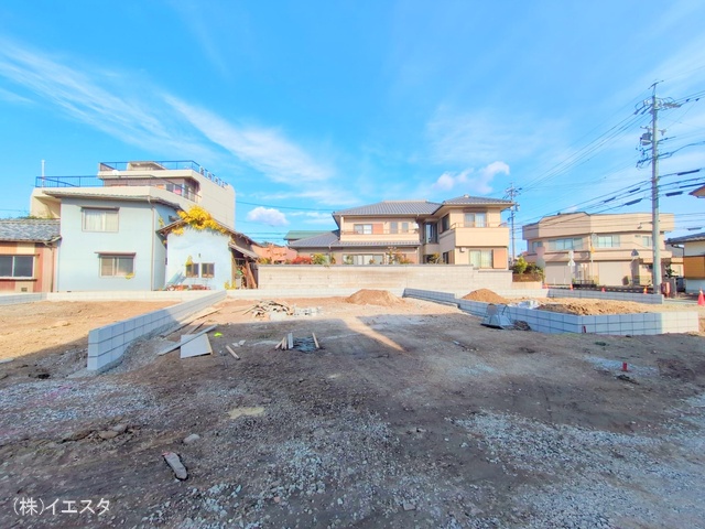 愛知県春日井市坂下町２丁目の新築戸建て更地・土地写真 2025年12月9日撮影