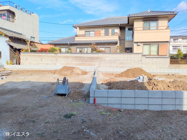 愛知県春日井市坂下町２丁目の新築戸建て更地・土地写真 2025年12月9日撮影