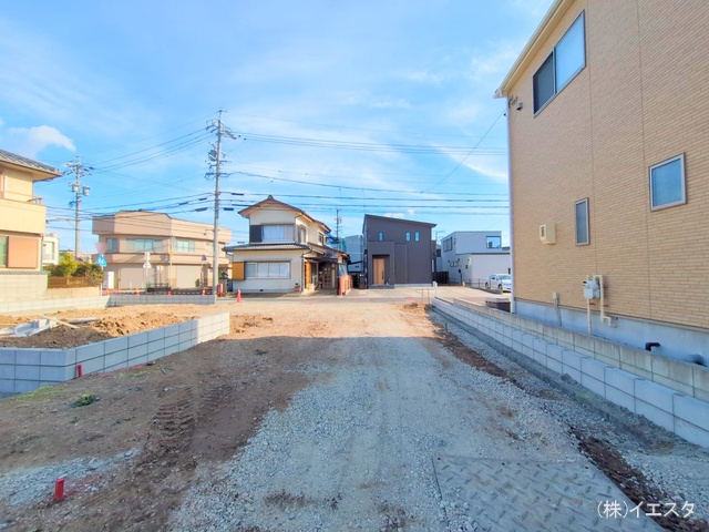 愛知県春日井市坂下町２丁目の新築戸建て更地・土地写真 2025年12月9日撮影