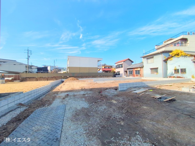 愛知県春日井市坂下町２丁目の新築戸建て更地・土地写真 2025年12月9日撮影