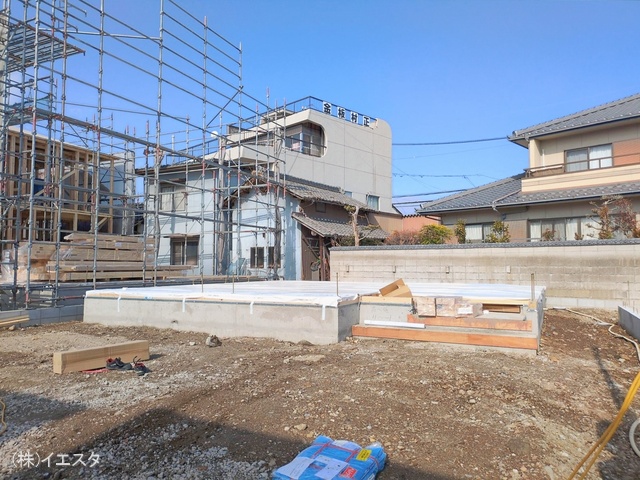 愛知県春日井市坂下町２丁目の新築戸建て基礎写真 2026年2月11日撮影