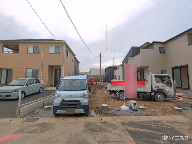 愛知県春日井市坂下町２丁目の新築戸建て外構写真 2026年4月5日撮影