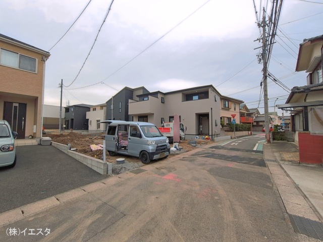 愛知県春日井市坂下町２丁目の新築戸建て外構写真 2026年4月5日撮影