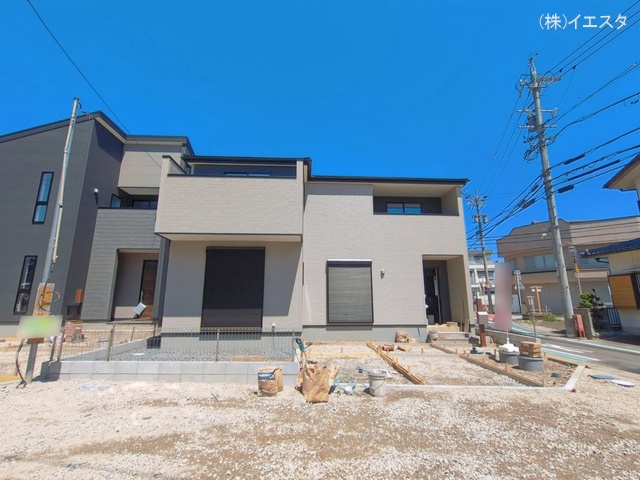 愛知県春日井市坂下町２丁目の新築戸建て外構写真 2026年4月15日撮影