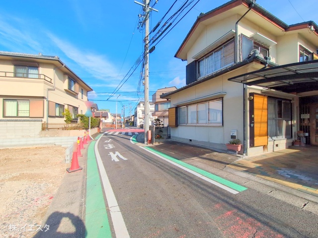 愛知県春日井市坂下町2丁目の新築戸建て更地・土地写真 2025年12月9日撮影