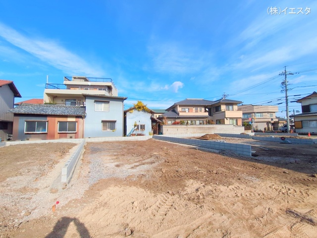 愛知県春日井市坂下町2丁目の新築戸建て更地・土地写真 2025年12月9日撮影