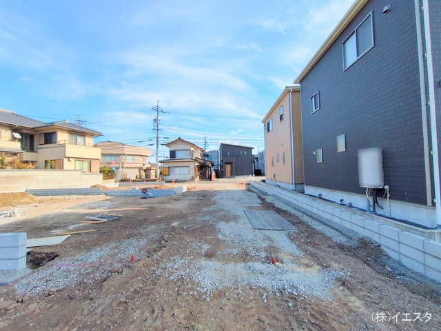 愛知県春日井市坂下町2丁目の新築戸建て更地・土地写真 2025年12月9日撮影