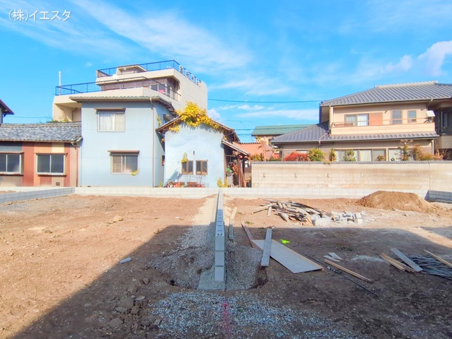 愛知県春日井市坂下町2丁目の新築戸建て更地・土地写真 2025年12月9日撮影