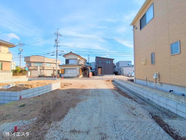愛知県春日井市坂下町2丁目の新築戸建て更地・土地写真 2025年12月9日撮影