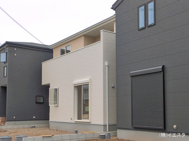 愛知県春日井市坂下町２丁目の新築戸建て外構写真 2026年4月5日撮影