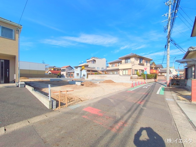 愛知県春日井市坂下町２丁目の新築戸建て更地・土地写真 2025年12月9日撮影