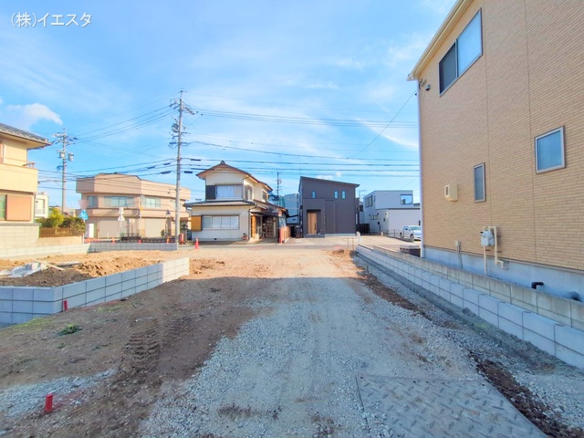 愛知県春日井市坂下町２丁目の新築戸建て更地・土地写真 2025年12月9日撮影