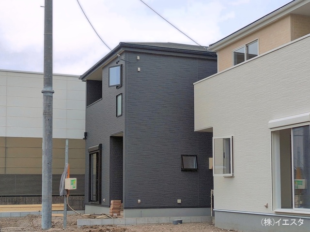 愛知県春日井市坂下町２丁目の新築戸建て外構写真 2026年4月5日撮影