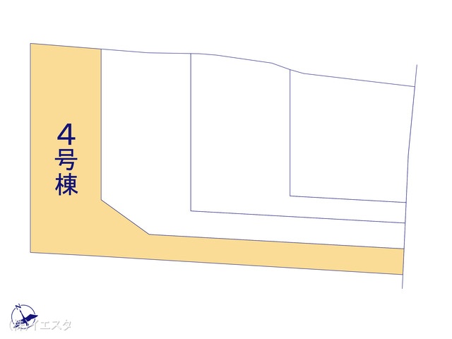 愛知県春日井市坂下町２丁目の新築戸建て全体区画図 ※図面と異なる場合は現況を優先