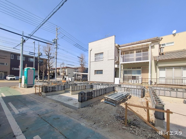 愛知県名古屋市守山区鳥神町の新築戸建て基礎写真 2026年2月23日撮影